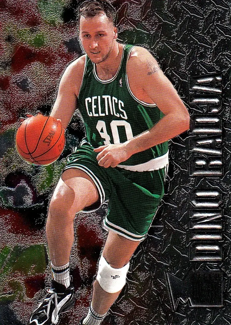 1996-97 Metal #6 Dino Radja