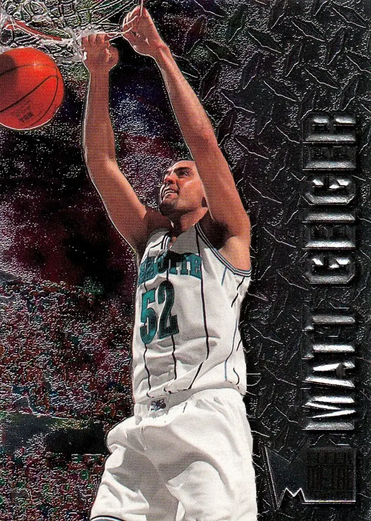 1996-97 Metal #9 Matt Geiger