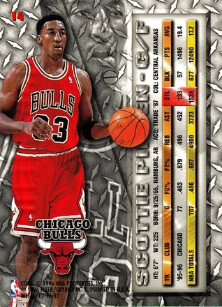 Scottie Pippen Rückseite