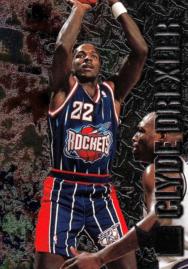 1996-97 Metal #36 Clyde Drexler