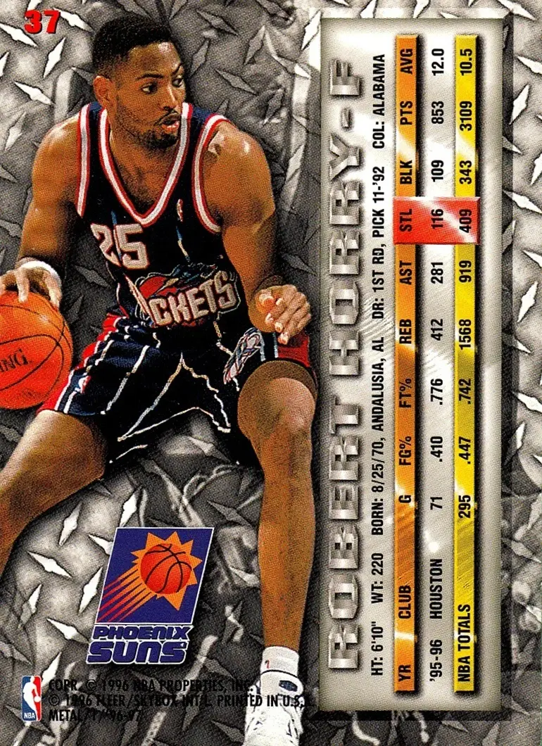 Back of Robert Horry
