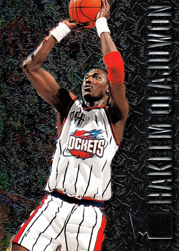 1996-97 Metal #38 Hakeem Olajuwon