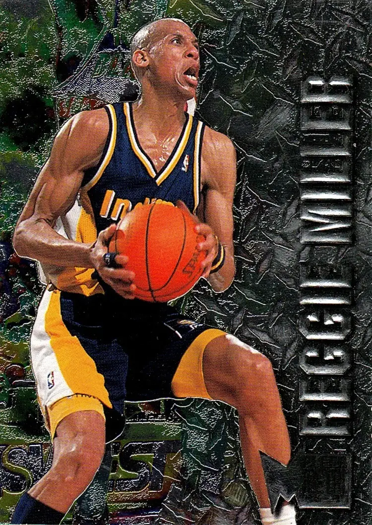 1996-97 Metal #42 Reggie Miller