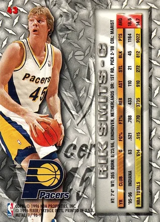 Retro di Rik Smits