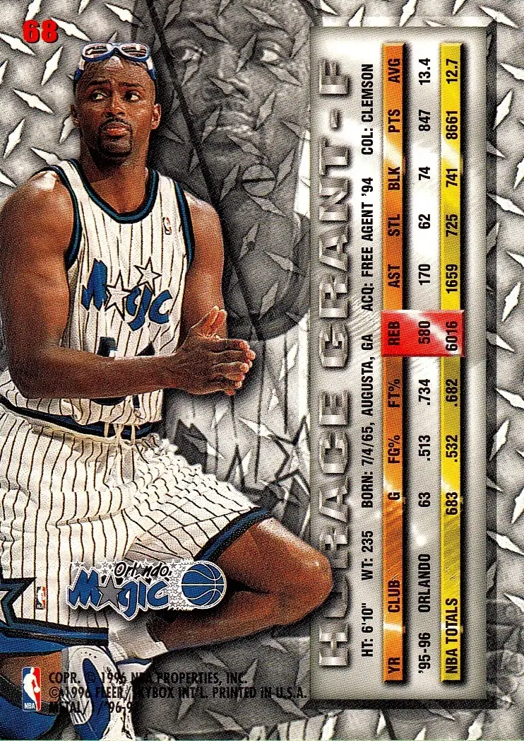 Back of Horace Grant
