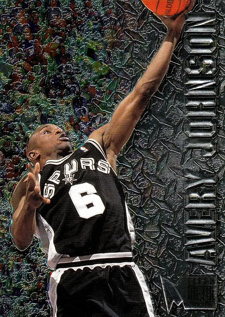 1996-97 Metal #90 Avery Johnson