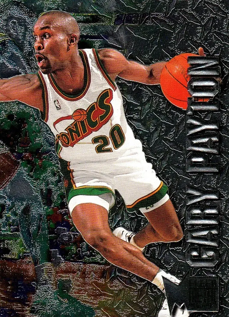 1996-97 Metal #94 Gary Payton