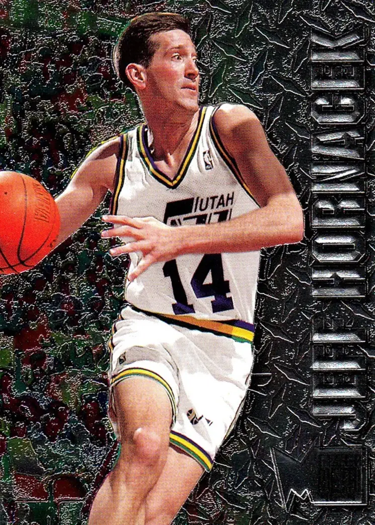 1996-97 Metal #100 Jeff Hornacek