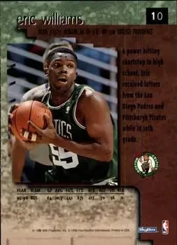 Back of Eric Williams