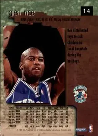 Glen Rice back