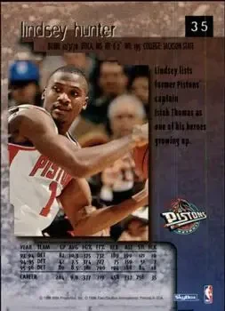 Back of Lindsey Hunter