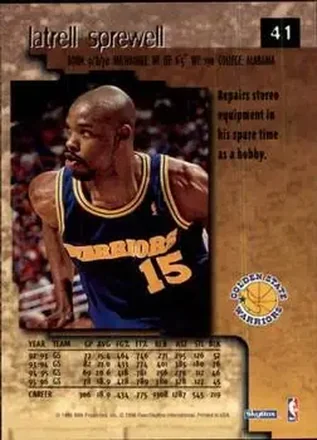 Latrell Sprewell back