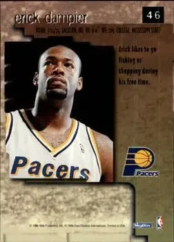 Back of Erick Dampier