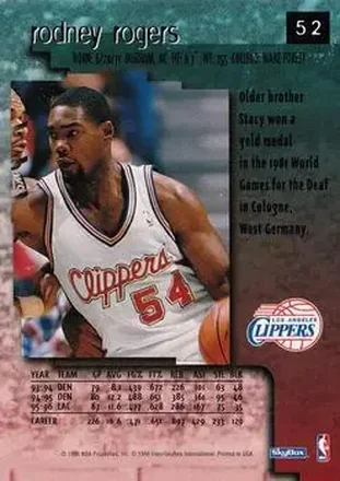 Rodney Rogers back