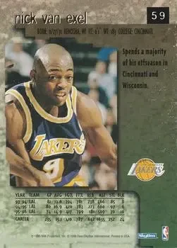 Back of Nick Van Exel