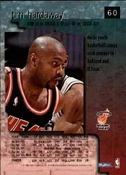 Back of Tim Hardaway
