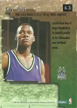 Back of Ray Allen
