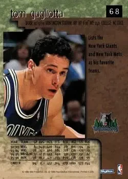 Back of Tom Gugliotta