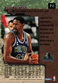 Back of Sam Mitchell