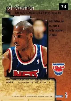 Back of Ed O'Bannon