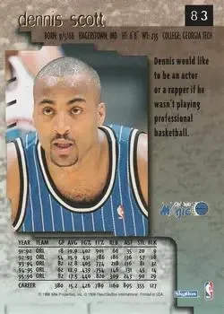Back of Dennis Scott