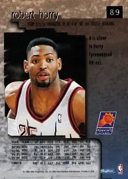 Back of Robert Horry