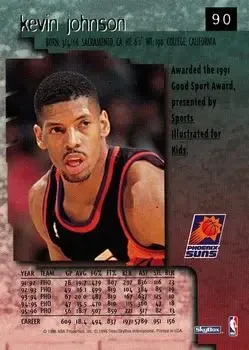 Back of Kevin Johnson