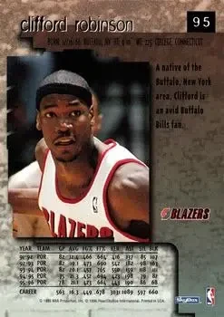 Back of Clifford Robinson