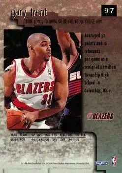 Back of Gary Trent