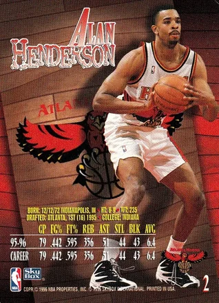 Tył: Alan Henderson