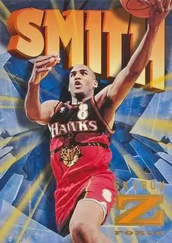 1996-97 SkyBox Z-Force #4 Steve Smith