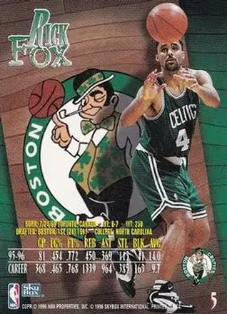 Rick Fox Rückseite