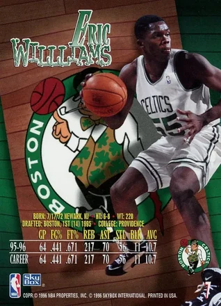 Eric Williams 뒷면