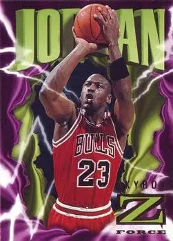 1996-97 SkyBox Z-Force #11 Michael Jordan