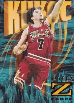 1996-97 SkyBox Z-Force #12 Toni Kukoc