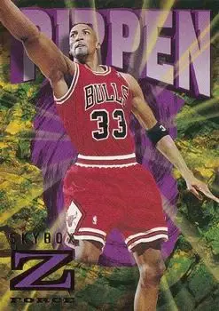 1996-97 SkyBox Z-Force #13 Scottie Pippen