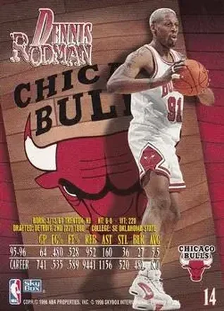 Dennis Rodman Rückseite