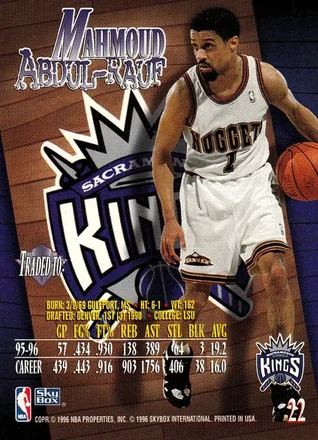Verso de Mahmoud Abdul-Rauf