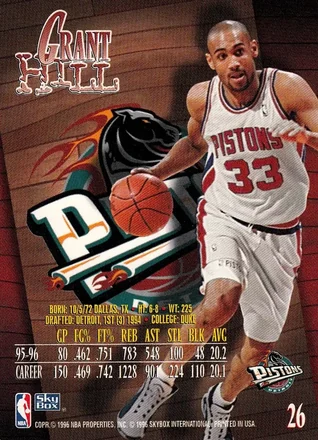 Tył: Grant Hill