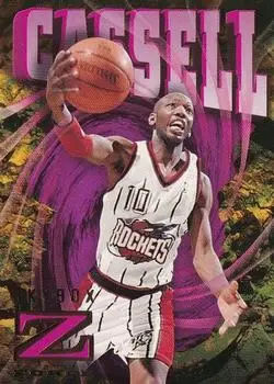 1996-97 SkyBox Z-Force #32 Sam Cassell