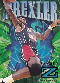 1996-97 SkyBox Z-Force #33 Clyde Drexler