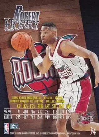 Robert Horry Rückseite