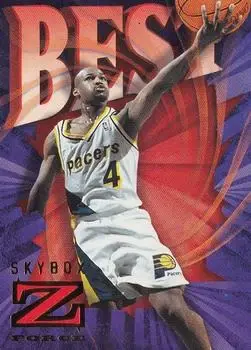 1996-97 SkyBox Z-Force #36 Travis Best