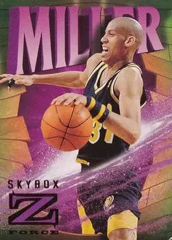 1996-97 SkyBox Z-Force #38 Reggie Miller