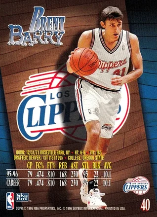 Retro di Brent Barry