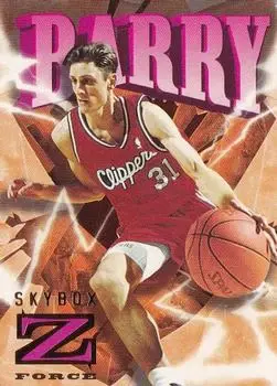 1996-97 SkyBox Z-Force #40 Brent Barry