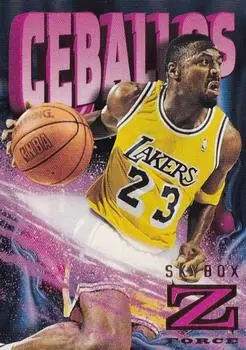 1996-97 SkyBox Z-Force #43 Cedric Ceballos