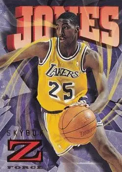 1996-97 SkyBox Z-Force #44 Eddie Jones