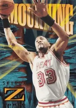1996-97 SkyBox Z-Force #47 Alonzo Mourning