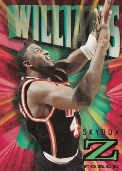 1996-97 SkyBox Z-Force #49 Walt Williams